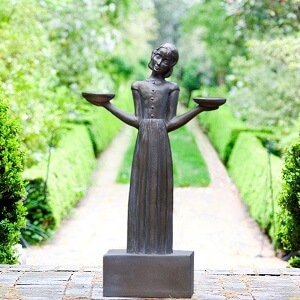 Bird Girl Garden Statue